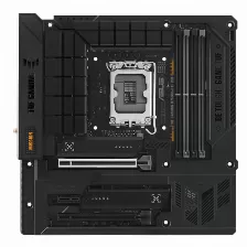 Tarjeta Madre Asus Tuf Gaming B760m-btf Wifi Socket Lga 1700, Lga 1700, 4 Ddr5-sdram, Sata Iii 4, 3x M.2, Micro Atx, 1x Hdmi, 1x Displayports, 2x Usb 2.0, 1x Usb 3.2 Gen 1